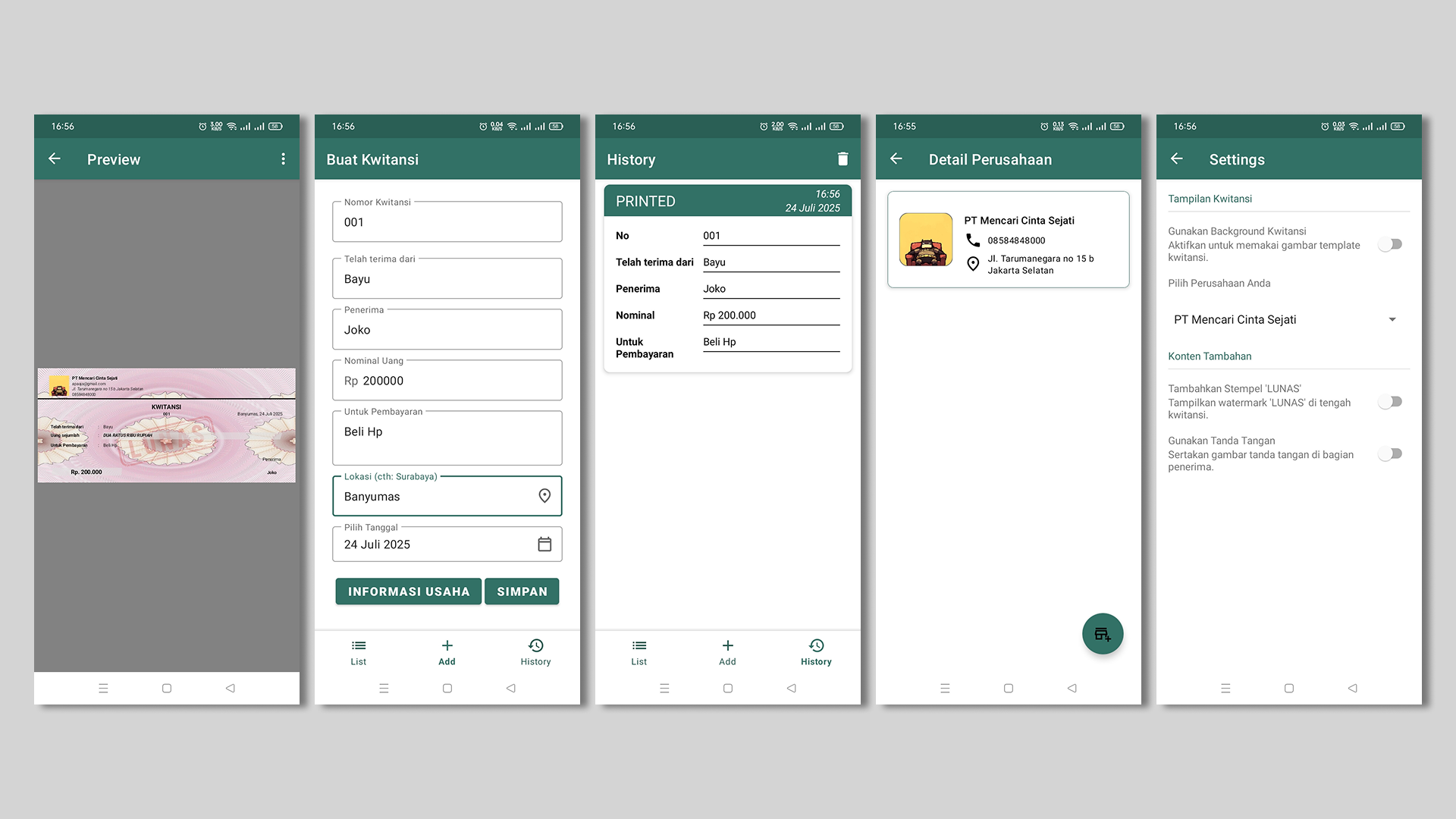 Thumbnail proyek Kwitansi Digital